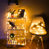NNEOBA LED String Lights Outdoor Star Garland Party Decor