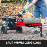 NNEMB 12 Tonne Petrol Hydraulic Wood Log Splitter, - HPS400