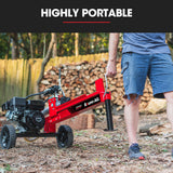NNEMB 12 Tonne Petrol Hydraulic Wood Log Splitter, - HPS400