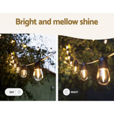 NNEDSZ 68m Festoon Lights Christmas Fairy String Lights Outdoor Party Garden Decor
