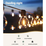 NNEDSZ 17m Solar Festoon Lights Outdoor LED String Light Christmas Decorations 2pcs