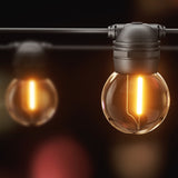 NNEDSZ 17m Solar Festoon Lights Outdoor LED String Light Christmas Wedding Decor