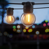 NNEDSZ 50m Solar Festoon Lights Outdoor LED String Light Xmas Wedding Garden Party