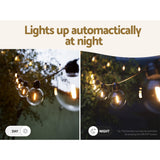 NNEDSZ 17m Solar Festoon Lights Outdoor LED String Light Wedding Christmas Party