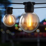 NNEDSZ 23m Solar Festoon Lights Outdoor LED String Light Wedding Party Christmas Decor
