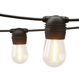 NNEDSZ 17m Solar Festoon Lights Outdoor LED String Light Christmas Party Decor 2pcs