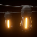 NNEDSZ 17m Solar Festoon Lights Outdoor LED String Light Christmas Party Decor 2pcs