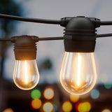 NNEDSZ 17m Solar Festoon Lights Outdoor LED String Light Christmas Party Decor 2pcs