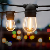 NNEDSZ 50m Solar Festoon Lights Outdoor LED String Light Christmas Party Decorations