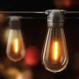 NNEDSZ 17m Solar Festoon Lights Outdoor LED String Light Christmas Party Decor