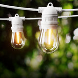 NNEDSZ 14M LED Festoon Light Outdoor String Light Christmas Wedding Party Decorations