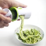 NNEOBA Heavy-Duty Spiralizer Vegetable Slicer – Zucchini Pasta & Noodle Maker