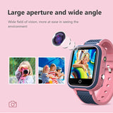 NNEOBA 4G Smart Watch Kids GPS Video Call Waterproof (Pink)