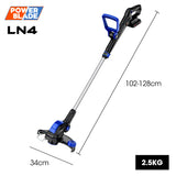 NNEMB LN4 20V Cordless Electric Line Trimmer & Garden Edger Kit, with Battery and Fast Charger