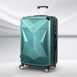 NNEDSZ 28" 75cm Luggage Trolley Travel Suitcase Carry On Storage TSA Hardshell Atrovirens