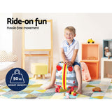 NNEDSZ 17" Kids Ride On Luggage Children Suitcase Trolley Travel Octopus