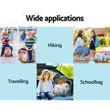 NNEDSZ 17" Kids Ride On Luggage Children Suitcase Trolley Travel Zoo