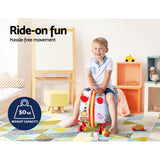 NNEDSZ 17" Kids Ride On Luggage Children Suitcase Trolley Travel Zoo