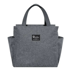 NNEOBA Large Capacity Waterproof Insulated Cooler Bag (Grey)