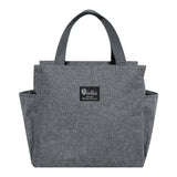 NNEOBA Large Capacity Waterproof Insulated Cooler Bag (Grey)