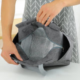 NNEOBA Large Capacity Waterproof Insulated Cooler Bag (Grey)