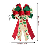 NNEOBA Large Christmas Bow for Wreath and Tree Topper