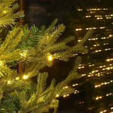 NNEOBA Large Artificial Christmas Tree with LED Lights