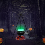 NNEOBA Large Witch Cauldron with LED Lights