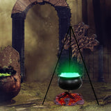 NNEOBA Large Witch Cauldron with LED Lights