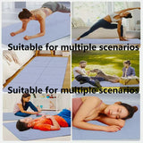 NNETM Foldable Non-Slip Yoga Mat Thickness (8mm)