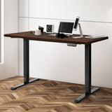 Levede Motorised Standing Desk Adjustable 140cm Walnut 1000x 1MM-1910112994914865158