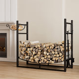 Moyasu Firewood Rack Fireplace Tool Log Holder-1937319819653287943