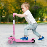 Bopeep Foldable Kids Scooter LED Music Pink-1937319778922401799