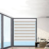 Marlow Blackout Zebra Roller Blind Curtains 150x210 Beige-1910113277900361734