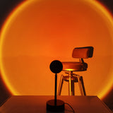 EMITTO Rainbow Sunset Projection Lamp SUNSET RED-1910112852384026631