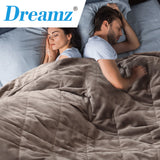 DreamZ Weighted Blanket Heavy Gravity Mink 9KGS-1910113220589391878