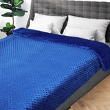 DreamZ Weighted Blanket Cover Quilt Blue-1910113230139822086