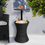 Levede Cooler Ice Bucket Table Bar Outdoor Black-1919892869053812742
