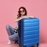 Slimbridge 28"Luggage Case Suitcase Blue 28 inch-1910112837997563910