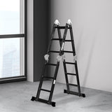 Traderight Multi Purpose Ladder Aluminium 3.6Meter-1910113096706428934