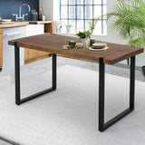 Levede Dining Table Industrial Wooden-1910113284334424070