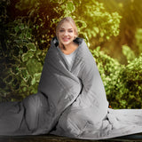 Dreamz Weighted Blanket Cotton Heavy Grey Double 7KG-1910113225798717446