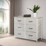 Levede Storage Cabinet Tower Chest Beige-1917016725166100487