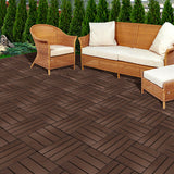 Marlow x10 Floor Tiles Plastic Decking Coffee-1910112530420862982