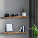 Levede 2 Pcs Floating Shelves Wall Mounted Medium-1910113231796572166