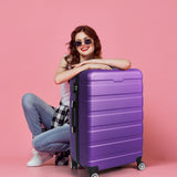 Slimbridge 28" Luggage Case Suitcase Purple 28 inch-1910112838723178502