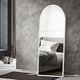 Yezi Floor Mirror Full Length Mirrors 1.8M White-1910112986803081222