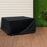 Marlow Outdoor Furniture Cover Garden Black 30cm Extension-1910112914640080902