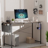 Levede Computer Desk Study Table Storage 80cm-1937319786220490758