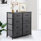 Levede Storage Cabinet Tower Chest Dark Grey-1917016725627473926